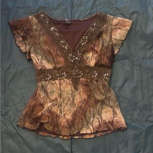 Cocomo Y2K Lace Women's Blouse